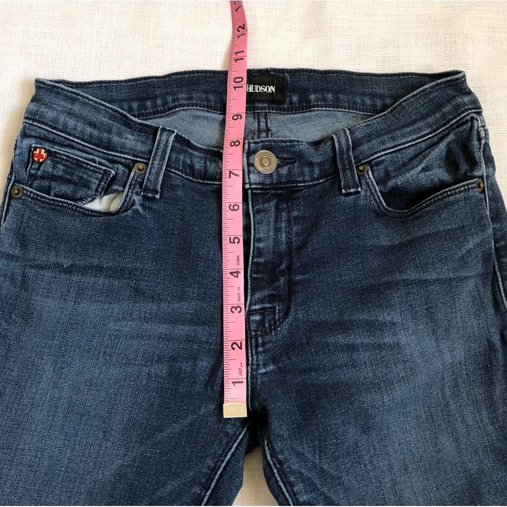 Hudson Dark Wash Skinny Denim Jeans Size 27 - Picture 11 of 14